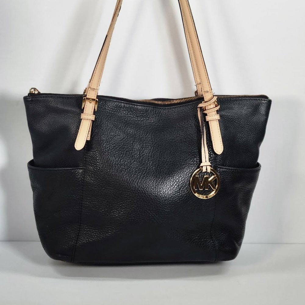 MICHAEL KORS shoulder totes leather bag J-1510 - Picture 1 of 13